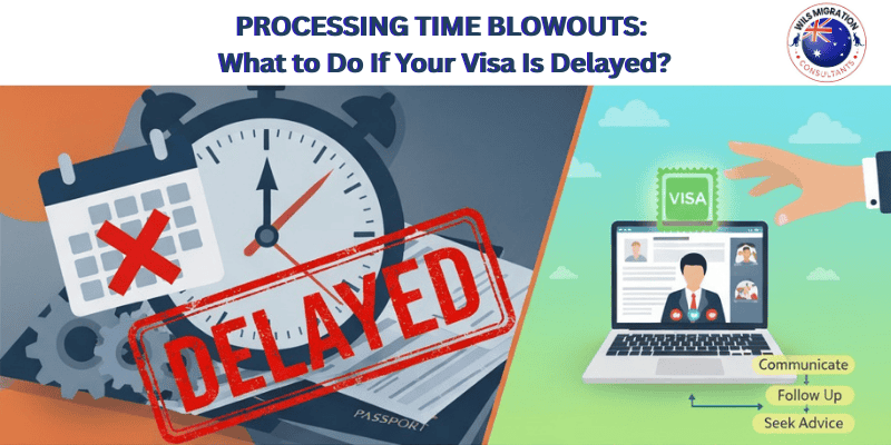 Frustrated applicant checking Australian visa delay in 2025 due to long processing times